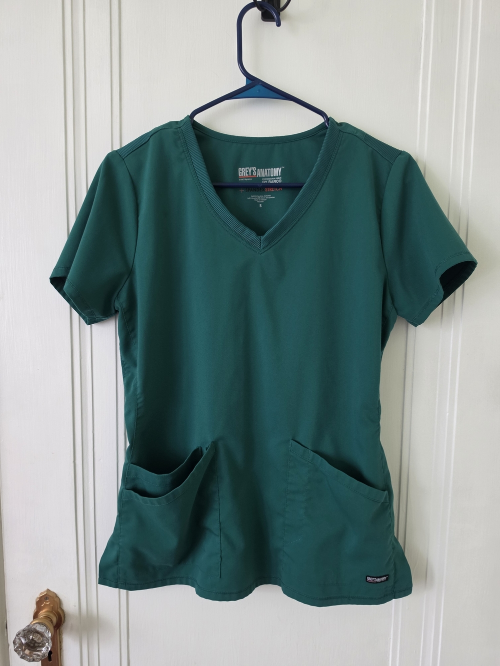 Grey's Anatomy by Barco Women's V-Neck Scrub Top - Teal Green